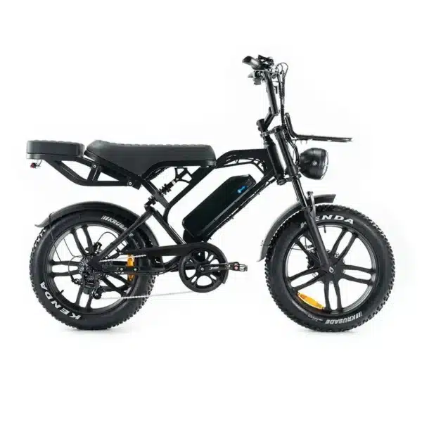 QM Wheels V20 Pro Elektrische Fatbike 250W | Straatlegaal & Rijklaar | Zwart
